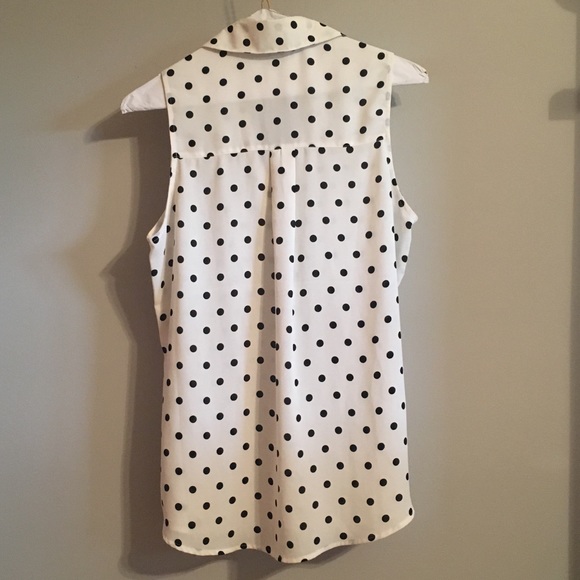 Express Polkadot Blouse - Picture 3 of 3